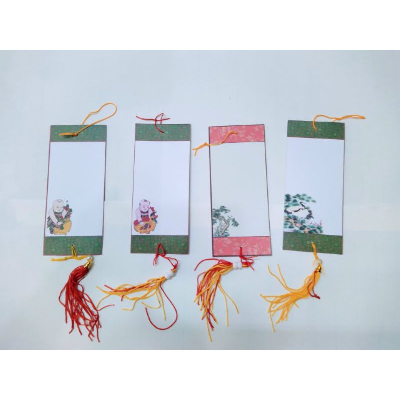 10 tờ Giấy viết thư pháp, Kích thước 8x18cm